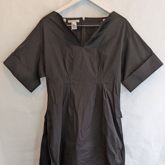 Oscar de la Renta black Tunic Blouse 8 BNWT - Picture 5 of 15